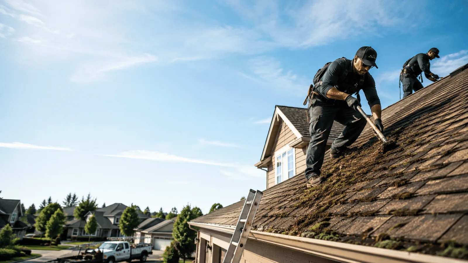 Roof Moss Removal in Higginsport, OH near me